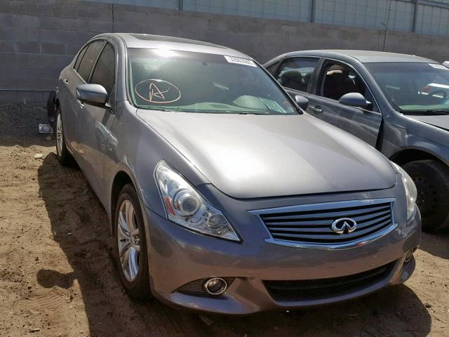 JN1CV6AR0BM410777 - 2011 INFINITI G37 GRAY photo 1