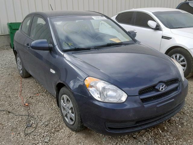 KMHCN35C38U089081 - 2008 HYUNDAI ACCENT BAS BLUE photo 1