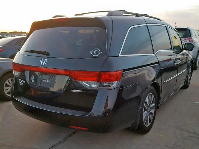 5FNRL5H98EB042908 - 2014 HONDA ODYSSEY TO BLACK photo 4