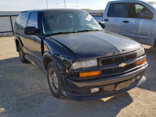 1GNCS18W41K176634 - 2001 CHEVROLET BLAZER BLACK photo 1