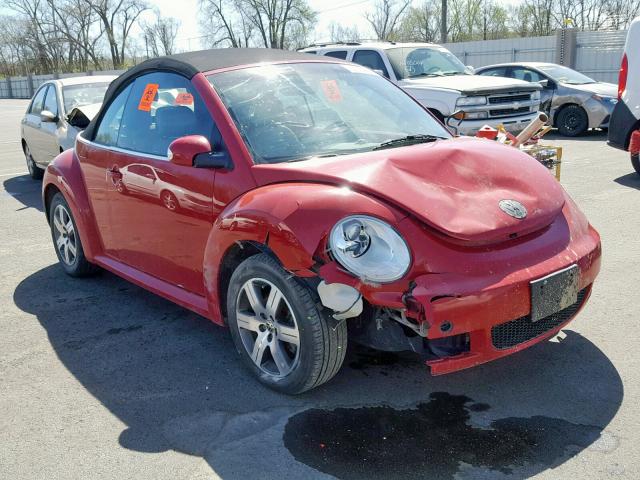 3VWRF31Y56M329484 - 2006 VOLKSWAGEN NEW BEETLE Qırmızı foto 1