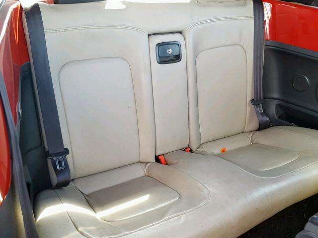 3VWRF31Y56M329484 - 2006 VOLKSWAGEN NEW BEETLE Qırmızı foto 6