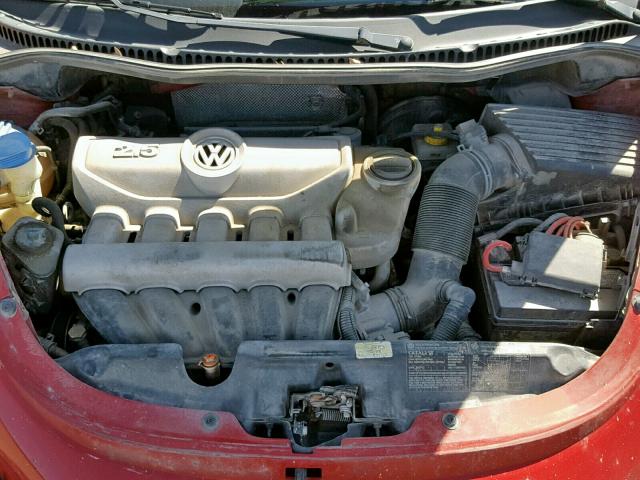 3VWRF31Y56M329484 - 2006 VOLKSWAGEN NEW BEETLE Qırmızı foto 7