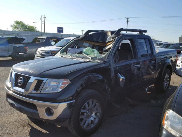 1N6AD09U49C407505 - 2009 NISSAN FRONTIER C BLACK photo 2