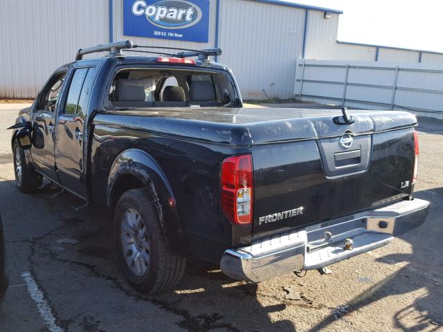 1N6AD09U49C407505 - 2009 NISSAN FRONTIER C BLACK photo 3