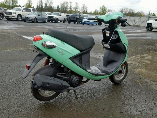 RFVPAP5A2E1114627 - 2014 GENUINE SCOOTER CO. BUDDY 50 TEAL photo 4