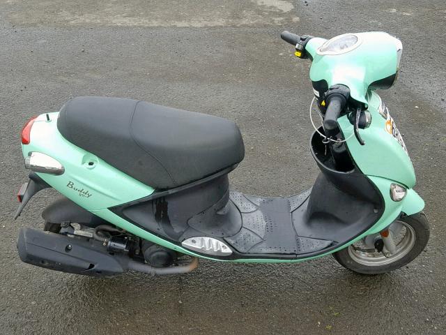 RFVPAP5A2E1114627 - 2014 GENUINE SCOOTER CO. BUDDY 50 TEAL photo 5