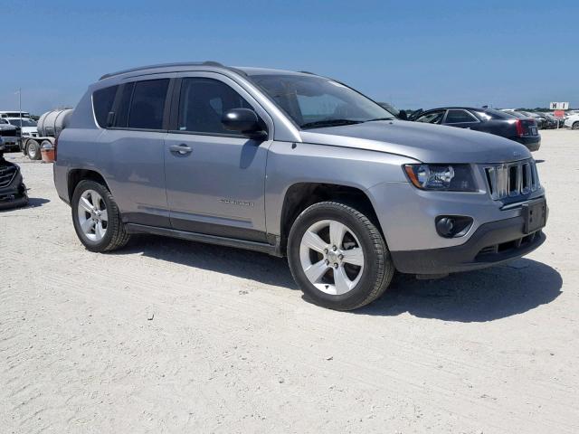 1C4NJCBB8ED869965 - 2014 JEEP COMPASS SP SILVER photo 1