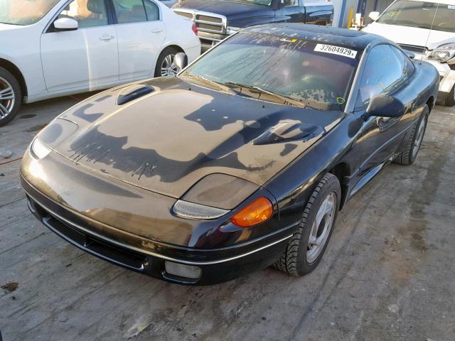 JB3XD54B4NY013954 - 1992 DODGE STEALTH ES BLACK photo 2