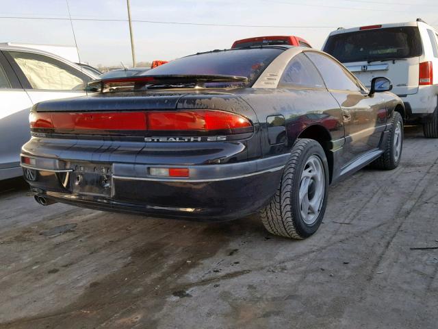 JB3XD54B4NY013954 - 1992 DODGE STEALTH ES BLACK photo 4