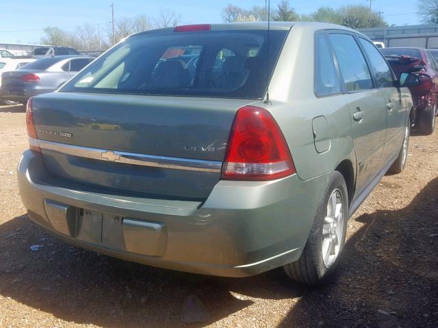 1G1ZT62894F211388 - 2004 CHEVROLET MALIBU MAX 绿色 照片 4