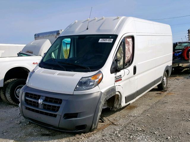 3C6TRVDG3HE547040 - 2017 RAM PROMASTER WHITE photo 2