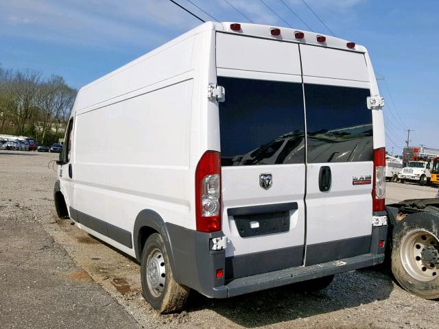 3C6TRVDG3HE547040 - 2017 RAM PROMASTER WHITE photo 3