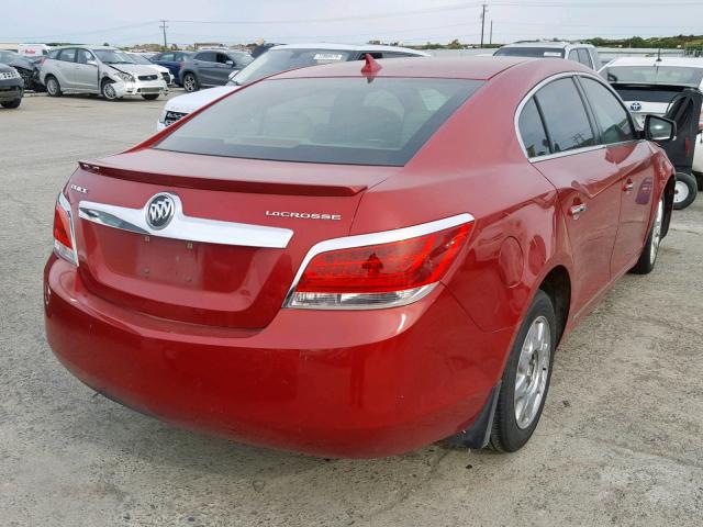 1G4GC5ER6CF354628 - 2012 BUICK LACROSSE RED photo 4