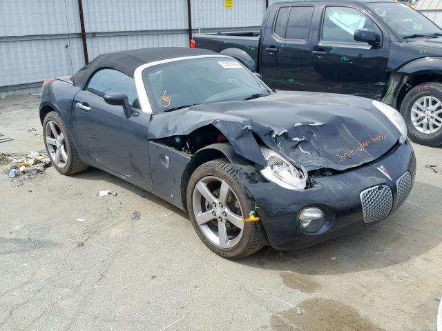 1G2MB35B08Y113021 - 2008 PONTIAC SOLSTICE BLACK photo 1