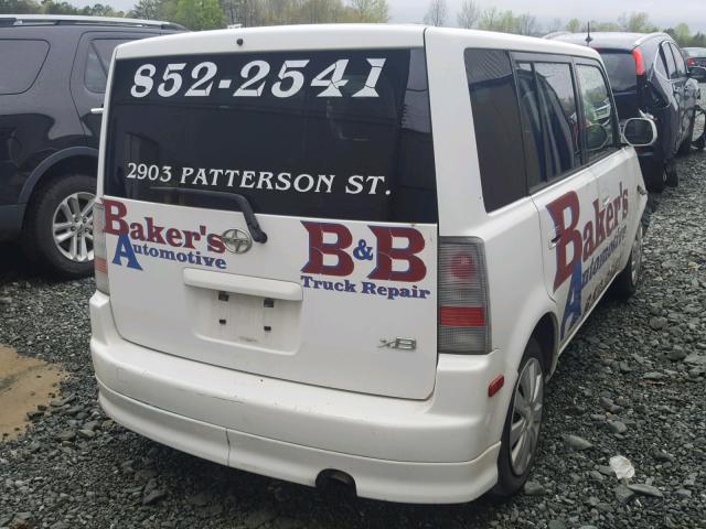 JTLKT324950215468 - 2005 TOYOTA SCION XB 白色 照片 4
