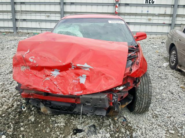 1G2WP12K9WF215316 - 1998 PONTIAC GRAND PRIX 红色 照片 9