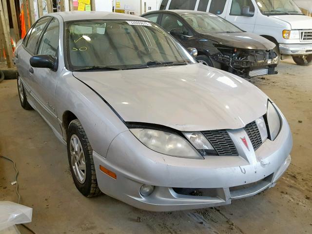 1G2JB52F247344394 - 2004 PONTIAC SUNFIRE SL SILVER photo 1