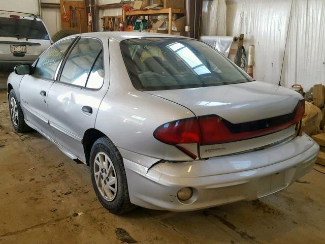 1G2JB52F247344394 - 2004 PONTIAC SUNFIRE SL SILVER photo 3