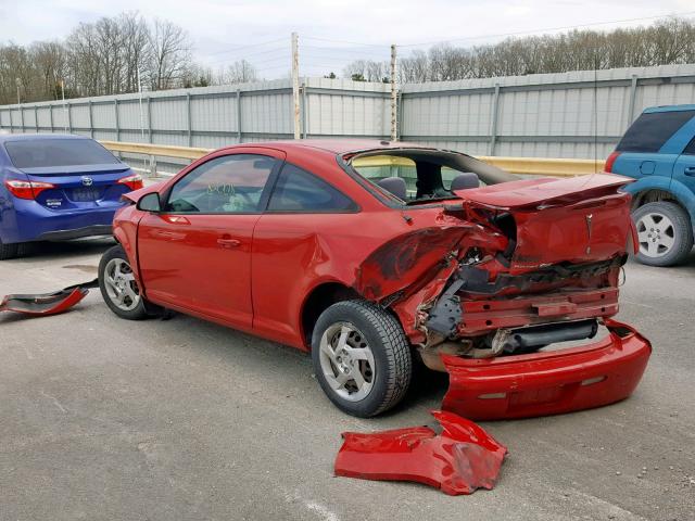 1G2AL18F687236525 - 2008 PONTIAC G5 RED photo 3