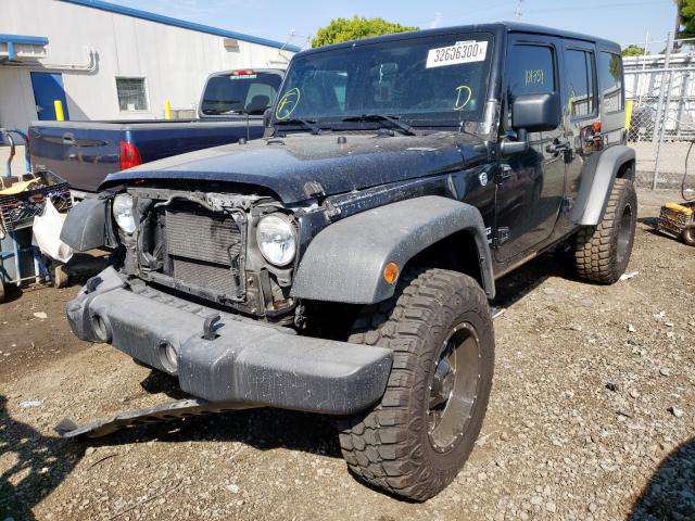 1C4BJWDG4DL680540 - 2013 JEEP WRANGLER UNLIMITED SPORT  photo 2