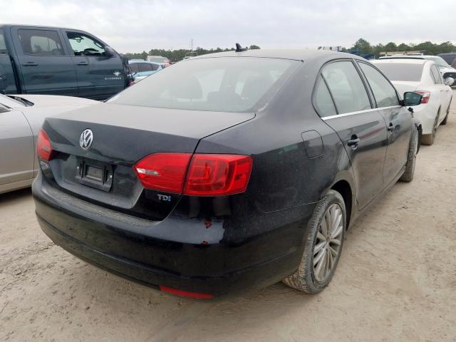 3VW3L7AJ9EM321329 - 2014 VOLKSWAGEN JETTA TDI  photo 4