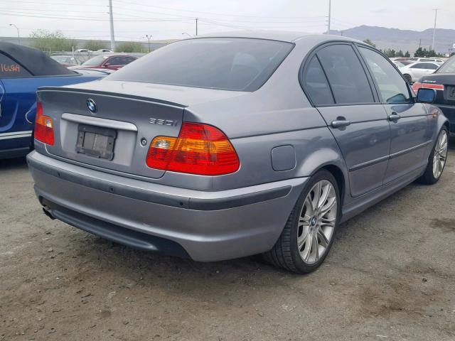 WBAEV53465KM41420 - 2005 BMW 330 I GRAY photo 4