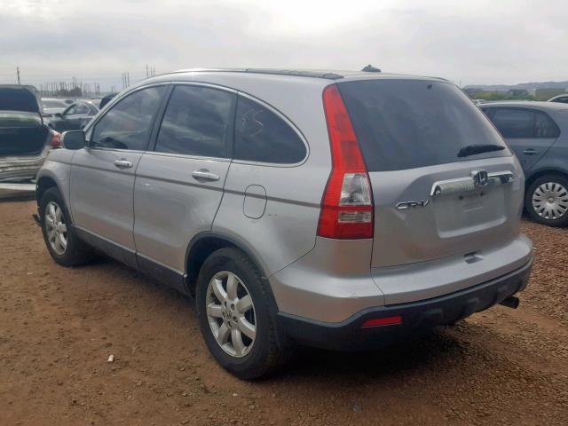 JHLRE38779C014634 - 2009 HONDA CR-V EXL SILVER photo 3