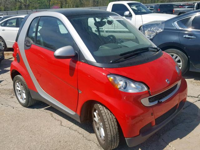 WMEEJ31X39K262467 - 2009 SMART FORTWO PUR RED photo 1