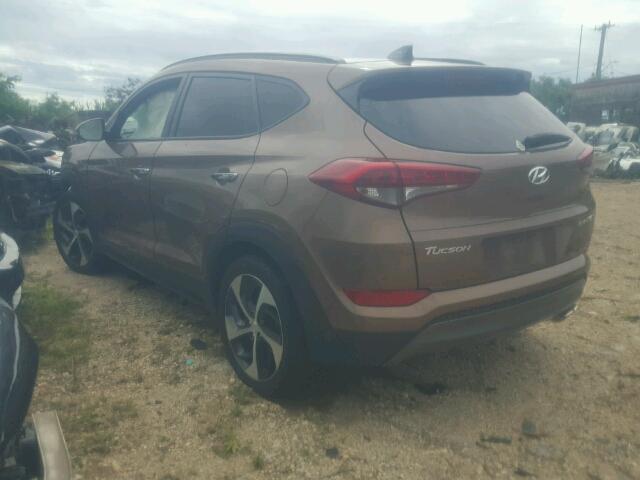 KM8J33A29GU077798 - 2016 HYUNDAI TUCSON LIM BROWN photo 3