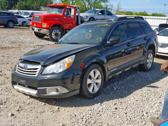 4S4BRDKC2B2434419 - 2011 SUBARU OUTBACK 3. BLACK photo 2