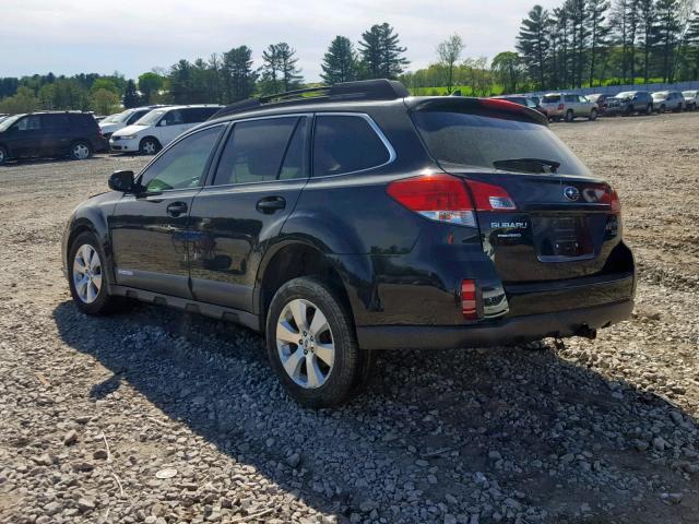 4S4BRDKC2B2434419 - 2011 SUBARU OUTBACK 3. BLACK photo 3