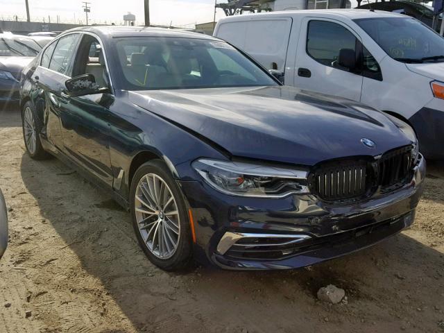 WBAJA5C39HG897680 - 2017 BMW 530 I BLUE photo 1