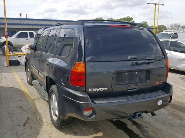 1GKDS13S232136951 - 2003 GMC ENVOY BLACK photo 3