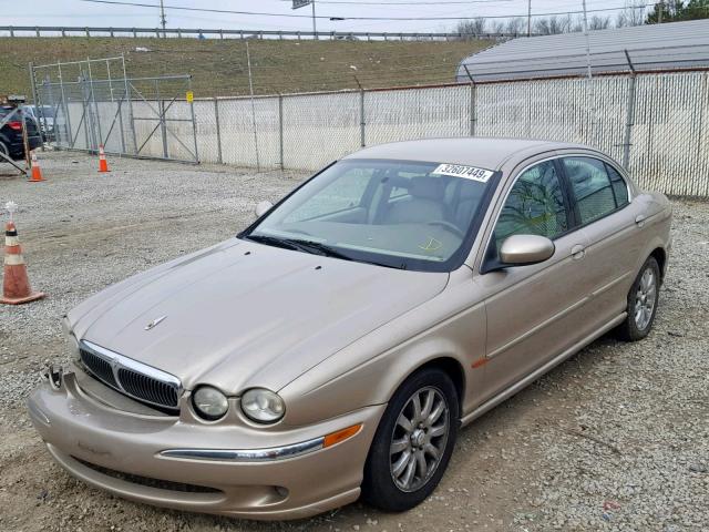 SAJEA51DX2XC51897 - 2002 JAGUAR X-TYPE 2.5 GOLD photo 2