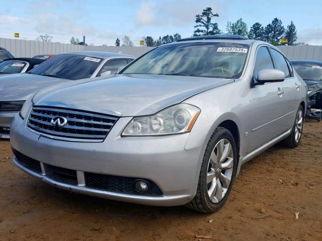 JNKAY01E47M307552 - 2007 INFINITI M35 BASE SILVER photo 2