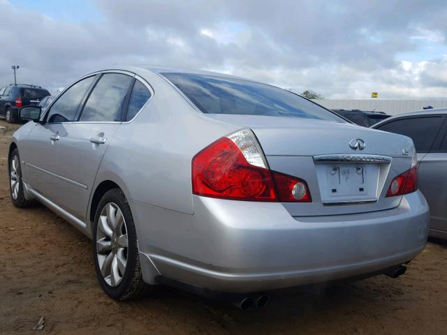 JNKAY01E47M307552 - 2007 INFINITI M35 BASE SILVER photo 3