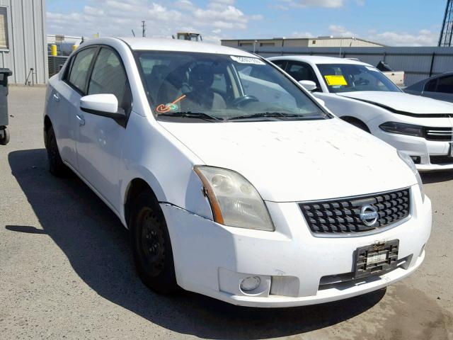 3N1AB61E89L625986 - 2009 NISSAN SENTRA 2.0 WHITE photo 1