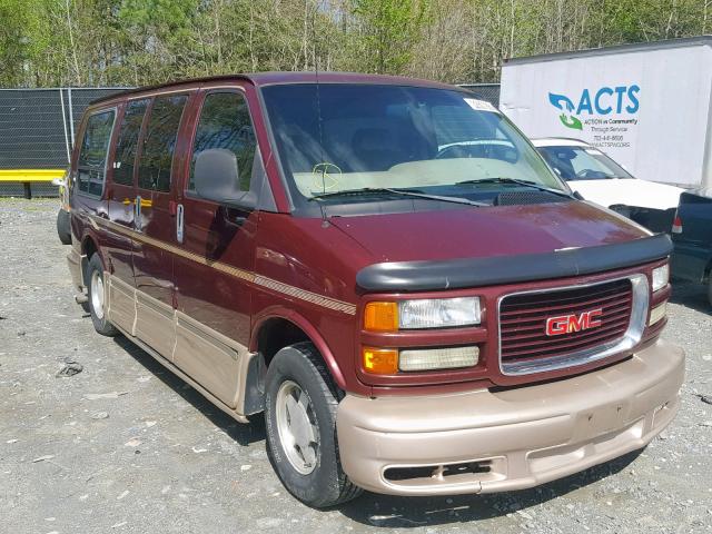 1GDFG15R821167413 - 2002 GMC SAVANA RV MAROON photo 1