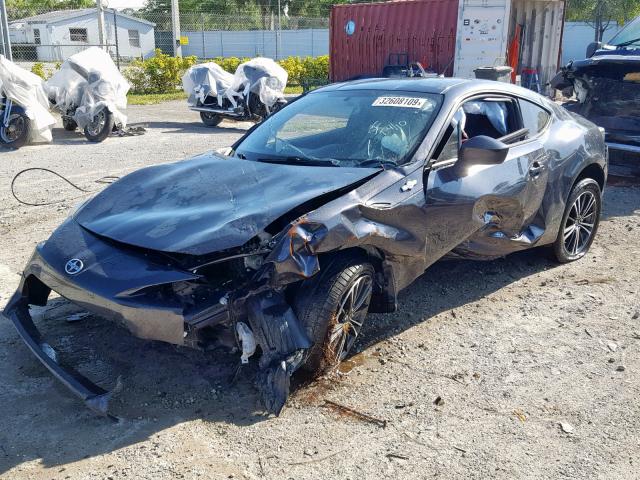 JF1ZNAA13D1734644 - 2013 TOYOTA SCION FR-S GRAY photo 2