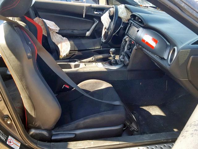 JF1ZNAA13D1734644 - 2013 TOYOTA SCION FR-S GRAY photo 5