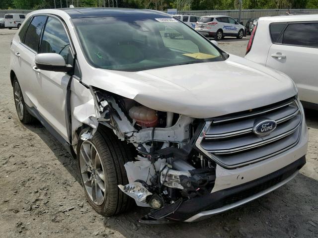 2FMPK3K85GBC62629 - 2016 FORD EDGE TITAN WHITE photo 1