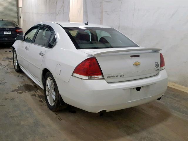 2G1WC5E38D1212987 - 2013 CHEVROLET IMPALA LTZ WHITE photo 3