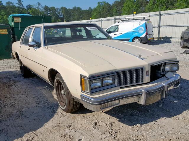 1G3AN69Y3EX356409 - 1984 OLDSMOBILE DELTA 88 R CREAM photo 1