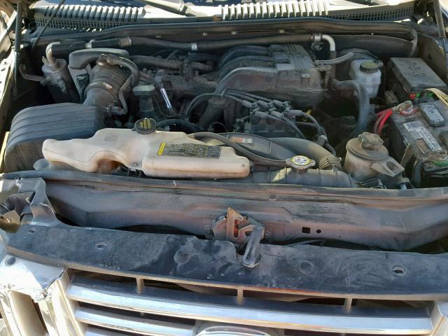 1FMEU6EE6AUA25217 - 2010 FORD EXPLORER E GRAY photo 7