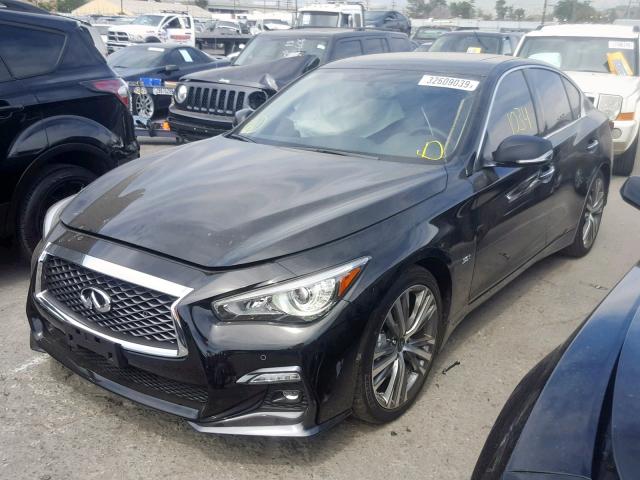 JN1EV7AP5KM514484 - 2019 INFINITI Q50 LUXE BLACK photo 2