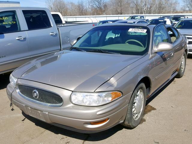 1G4HR54KXYU345182 - 2000 BUICK LESABRE LI TAN photo 2