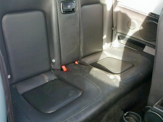 3VWRG3AL2AM005502 - 2010 VOLKSWAGEN NEW BEETLE BLUE photo 6