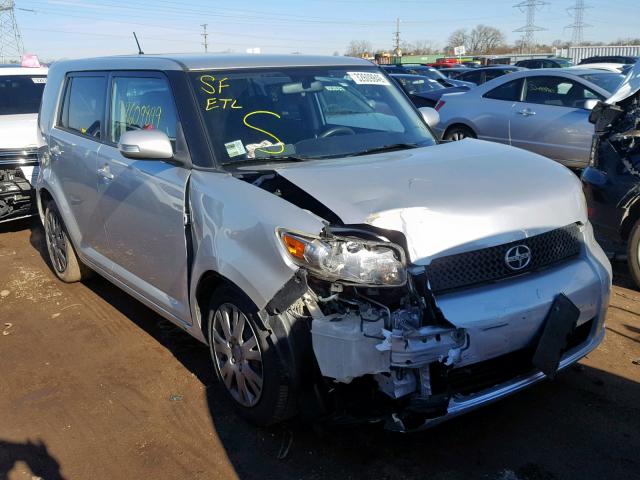 JTLKE50E881011891 - 2008 TOYOTA SCION XB 银色 照片 1