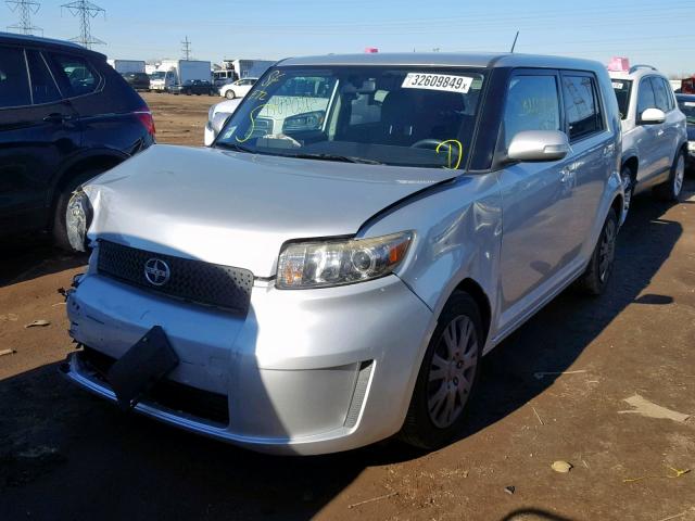 JTLKE50E881011891 - 2008 TOYOTA SCION XB 银色 照片 2